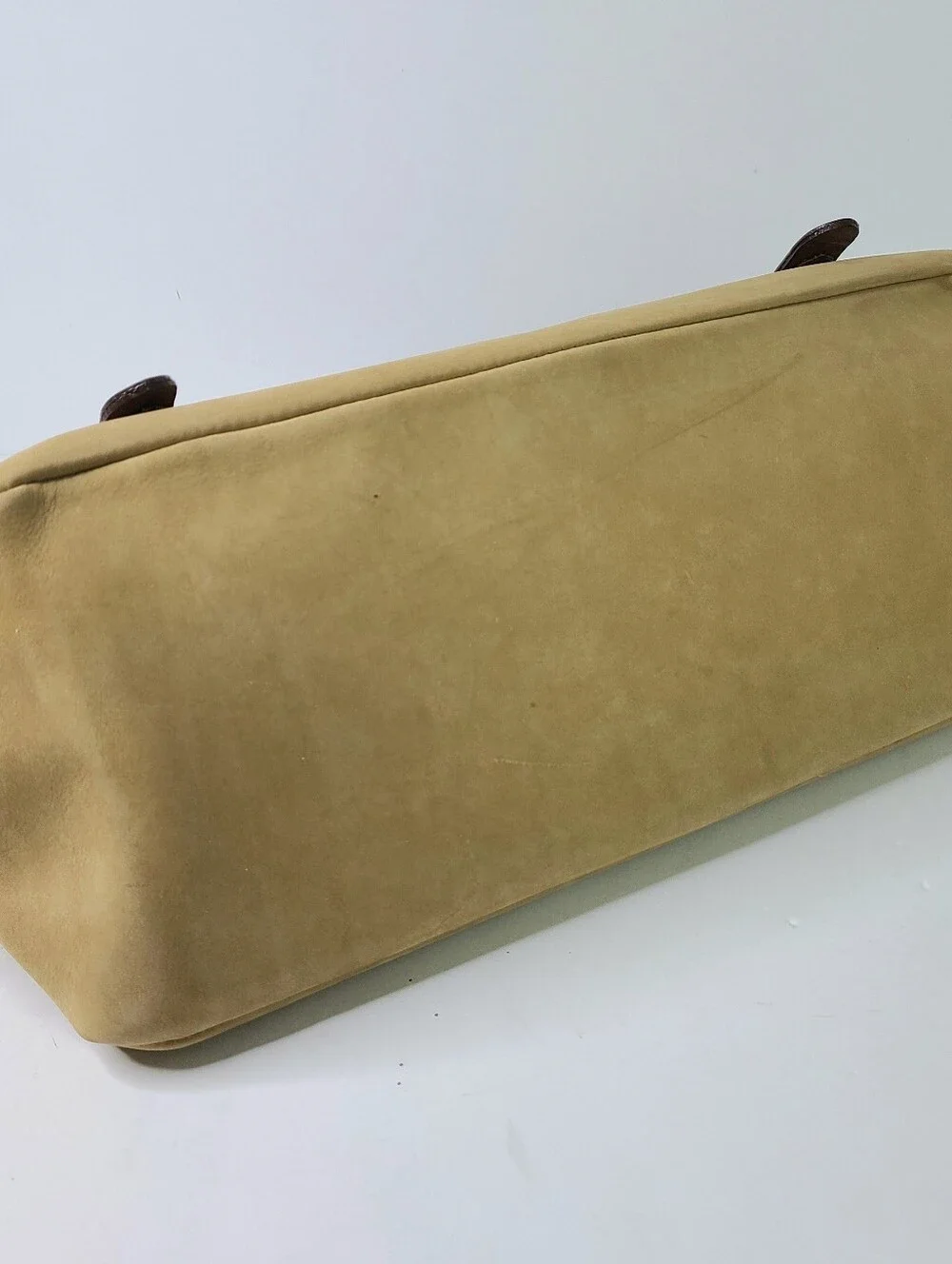 Genuine Leather Two-Tone Unisex Messenger Bag